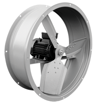 Вентилятор осевой ВО 06-300 №3,15 с двигателем 0,18/1500 Завод Вентилятор