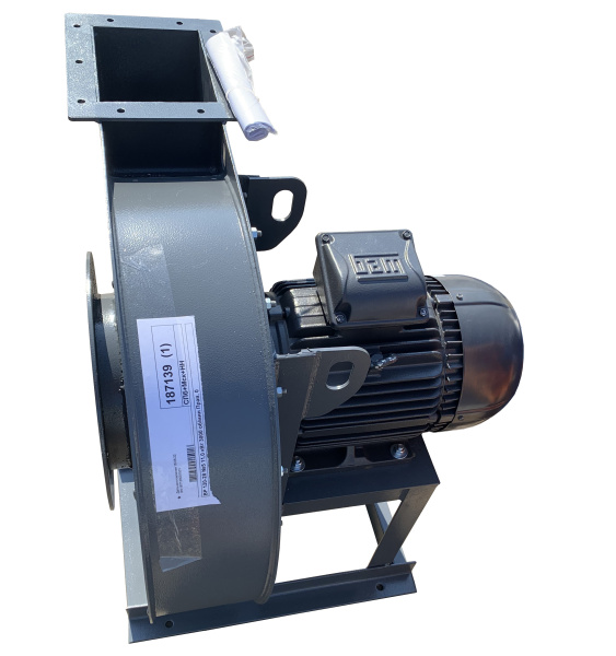 Вентилятор ВР 120-28 №4 с двигателем 0,75/1500 Завод Вентилятор