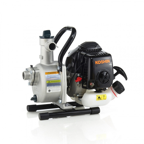 Мотопомпа бензиновая для загрязненных вод Koshin SEV-25L