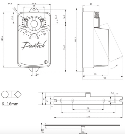 Dastech DA-04N220-SR