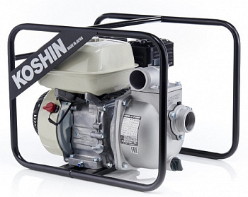 Мотопомпа бензиновая для загрязненных вод Koshin SEH-50JP