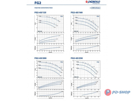Насосная часть Pedrollo FG 32/250C