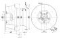 Центробежный вентилятор ebmpapst R4D310AS1801