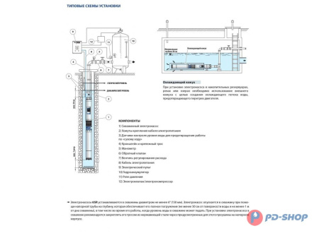 Насос скважинный Pedrollo 6SR 18/04 - PD