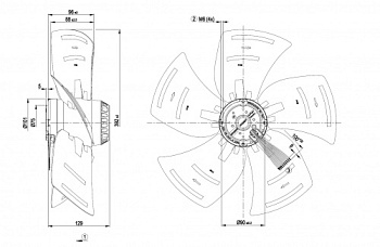 Осевой вентилятор ebmpapst A4D400AS0411