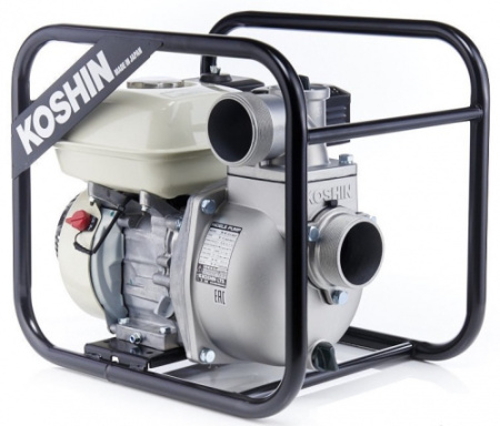 Мотопомпа бензиновая для загрязненных вод Koshin SEH-80JP