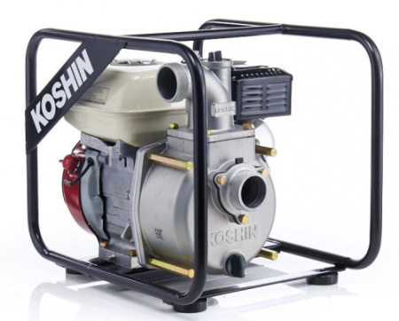 Мотопомпа бензиновая для среднезагрязненных вод Koshin STH-50X