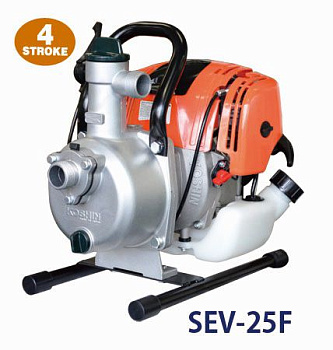 Мотопомпа бензиновая для загрязненных вод Koshin SEV-25F